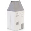 Childhome Box Na Hračky Dom Grey Off White