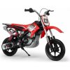 Červená elektrická cross motorka Injusa 24V
