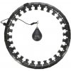 Masážní hula hoop HMS HHW12 plus size se závažím, černá