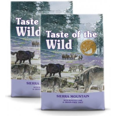 Taste of the Wild Sierra Mountain Canine 2x12,2 kg