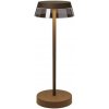 Redo Redo 90308 - LED Stmievateľná stolná lampa ILUNA LED/2,5W/5V 3000 mAh IP65 hnedá UN1252 + záruka 3 roky zadarmo