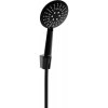 Mexen príslušenstvo - 1-bodový ručný sprchový set R-67, čierny, 785675052-70
