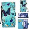 Peňaženkové 3D puzdro COLORED na Xiaomi Mi 11T / 11T Pro – Motýľ