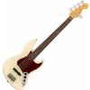 Fender American Professional II Jazz Bass V RW Olympic White 5-strunová basgitara