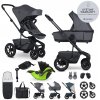 EASYWALKER Kočík kombinovaný Harvey⁵ Premium Mineral Grey XXL AIR + KIDDY Evoluna i-size 2