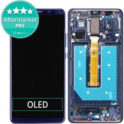 LCD displej + Dotykové sklo + Rám + Batéria Huawei Mate 10 Pro BLA-L29 Midnight Blue Aftermarket PRO