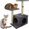 Mačací strom - 71 cm v šedej farbe Purlov 21712 5904665713211