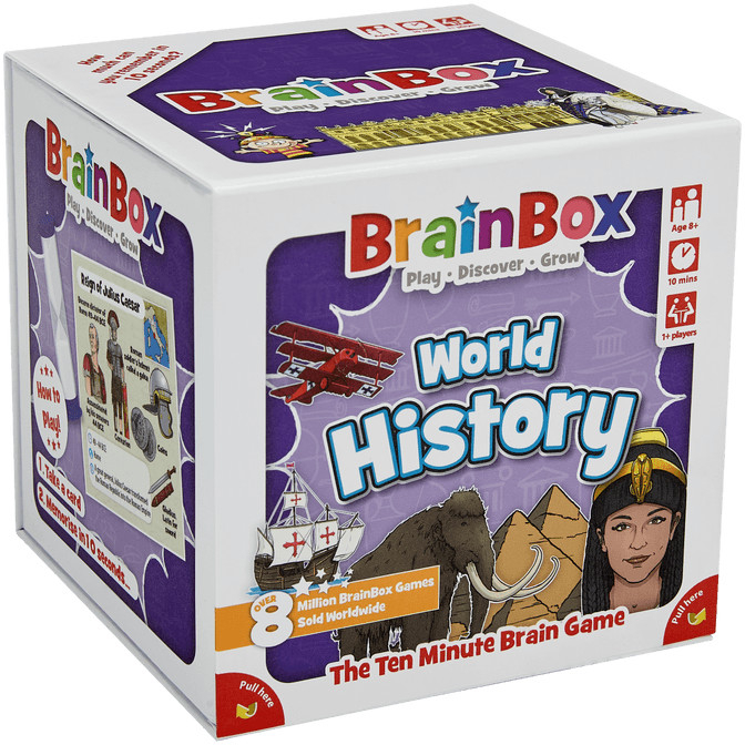 BrainBox V kocke! Svetová história Brainbox World history