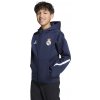 Detská bunda adidas, REAL MADRID ANTHEM JACKET Y tmavo modrá,biela 128