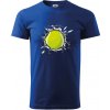 Tenisová loptička v triku - Klasické pánske tričko vyššej gramáže - XS ( Kráľovská modrá )