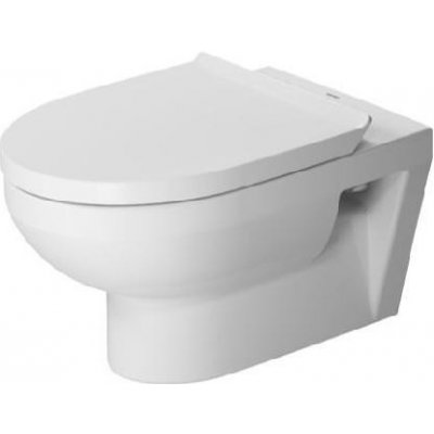 Duravit DuraStyle Basic - Závesné WC s doskou SoftClose, Rimless, biela 45620900A1
