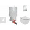 Grohe SET Kombifix 38643001 +WCzávesné Ideal Stand.TESI AQUABLADE+sedátko+ScateCosmo Chróm 38643SET-KU