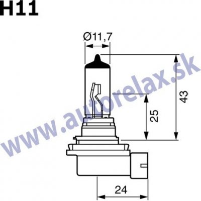 Hella H11 PGJ19-2 12V 55W