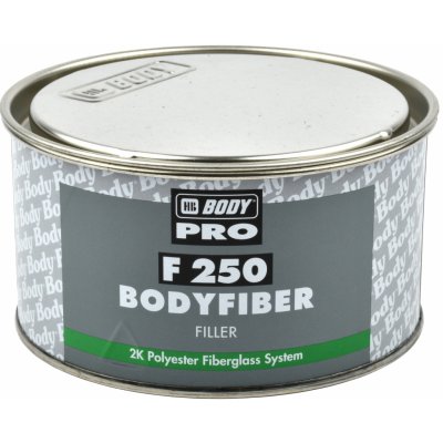 HB BODY bodyfiber F250 tmel so sklenným vláknom 750 g