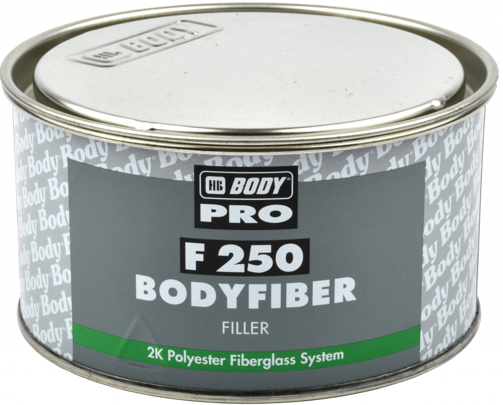HB BODY bodyfiber F250 tmel so sklenným vláknom 750 g