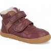 Barefoot detské zimné topánky Bisgaard Carter lamb heather ružové