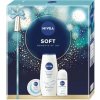 Nivea Soft sprchový gél 250 ml + roll-on 50 ml + Nivea soft krém 100 ml