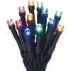 VLC LED svetelná reťaz 20 x LED RGB, IP44, čierna, 1,72 m