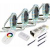 SET LED pásik RGBW + BIELY 20 m + Diaľkový Ovládač RF DOTYK