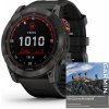 Chytré hodinky Garmin Fenix 7X Solar Slate Gray/Black Band, pre mužov aj ženy, s ovládaním (010-02541-01)