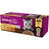 WHISKAS Adult sáčky 40 x 85 g Hydinové hranolky - vlhké krmivo pre dospelé mačky, v želé (kúsky s: kuracím, morčacím, hydinovým, kačacím mäsom)