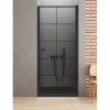 New Trendy D-0278A NEW SOLEO BLACK jednokrídlové sprchové dvere 100 cm 100 x 195 cm čierna
