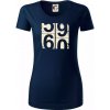 Tachometer 60 - Dámske tričko z organickej bavlny Origin (GOTS) - XS ( Tmavomodrá (veľmi tmavá - skoro čierna) )