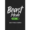 Beast Mode On Daily Fitness Planner (Paperland Online Store)(Brožovaná)