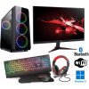 Intel Core i3-12100F Quad Core,DDR4 RAM 16GB,SSD 1000GB,Gigabyte Geforce GT 1030 2GB,24