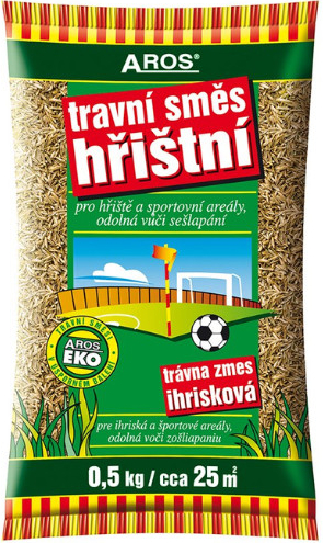 AROS-osiva s.r.o. Trávne osivo Ihrisková 0,5kg