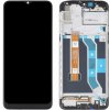 Továreň Realme 6i čierny LCD displej s dotykom a predným rámom