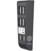 PGTech USB Hub 6 v 1 pre konzoly Playstation 5 Slim, čierny