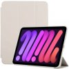 AppleKing puzdro so stojančekom a funkciou uspania pre iPad mini 6 / mini 7 - béžové - možnosť vrátiť tovar ZADARMO do 30tich dní