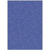 Kreatívny papier Milano embosovaný A4 220g modrý