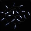 LED girlanda Biela CENCÚLE ľadu Dekorácia 10x460 cm 32 LED 8 funkcií