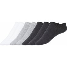 Dámske športové ponožky biela/šedá/antracitová