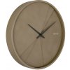 Nástenné hodiny Karlsson KA5849, machovo zelená 30cm