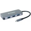D-Link DUB-2335 6-in-1 USB-C Hub with HDMI/Gigbait Ethernet/Power Delivery