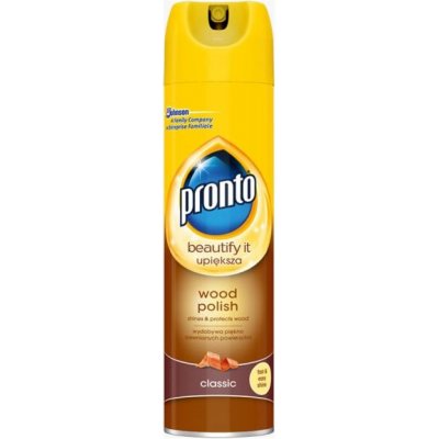 SC JOHNSON Pronto sprej Wood Classic na drevené povrchy 250 ml až 300 ml