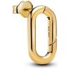 PANDORA Otvárateľná single náušnica Me Pozlátená 263856C00