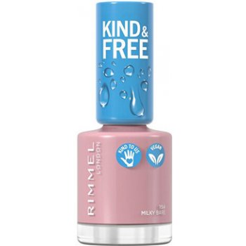 Rimmel London Kind & Free lak na nechty 160 Pearl Shimmer 8 ml