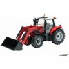 Britains Model traktor s čelným nakladačom Massey Ferguson 6616 21,5 cm 1:32