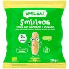 Smileat BIO kukurčné chrumky banán a jablko s panenským olivovým olejom a vitamínom B1 8M+ 25g