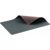 Prestieranie 46 x 33 cm, obojstranné, sada 4 ks, borovicovo zelená / tmavo hnedá, PVC, Bitz