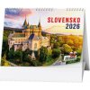 Slovensko 2026 - stolní kalendář