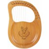 Cega Lyre Harp Rounded 16 Strings Natural