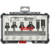 BOSCH Súprava frézovacích bitov, zarovnávanie a zaobľovanie, 6 mm driek