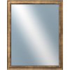 DANTIK - Zrkadlo v rámu, rozmer s rámom 40x50 cm z lišty TRITON zlatá (2142)