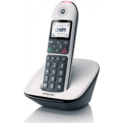 Motorola CD5001 White Senior – BigKeys – Earing compatible G31000X08W1AWE(ES)