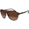 GIORGIO ARMANI Pánske Slnečné Okuliare GIORGIO ARI AR6078-300613 (Šošovky/Mostík/Tempel) 46/19/140 mm)